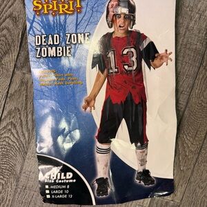 Spirit Dead Zone Zombie Football Player Kids Costume